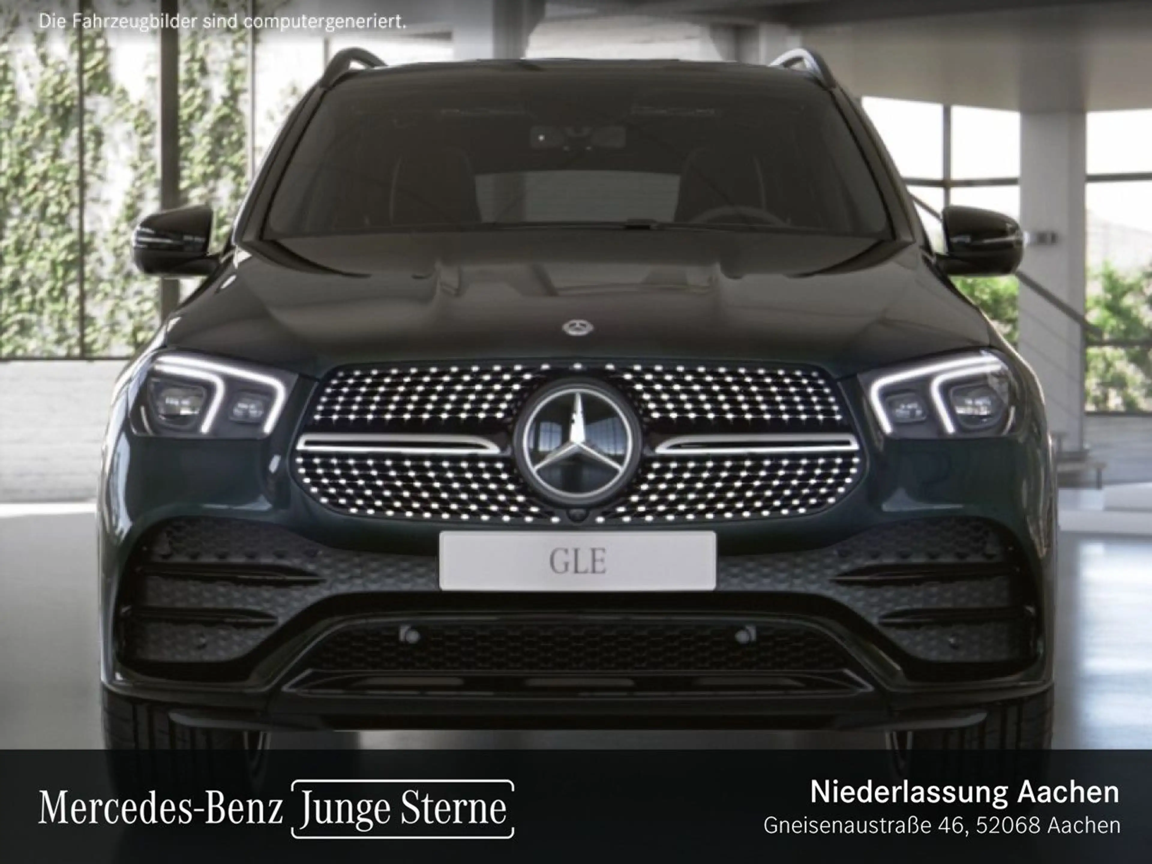 Mercedes-Benz GLE 350 de 4M AMG+EXCLUSIVE+NIGHT+PANO+360+AHK+21" — photo 8