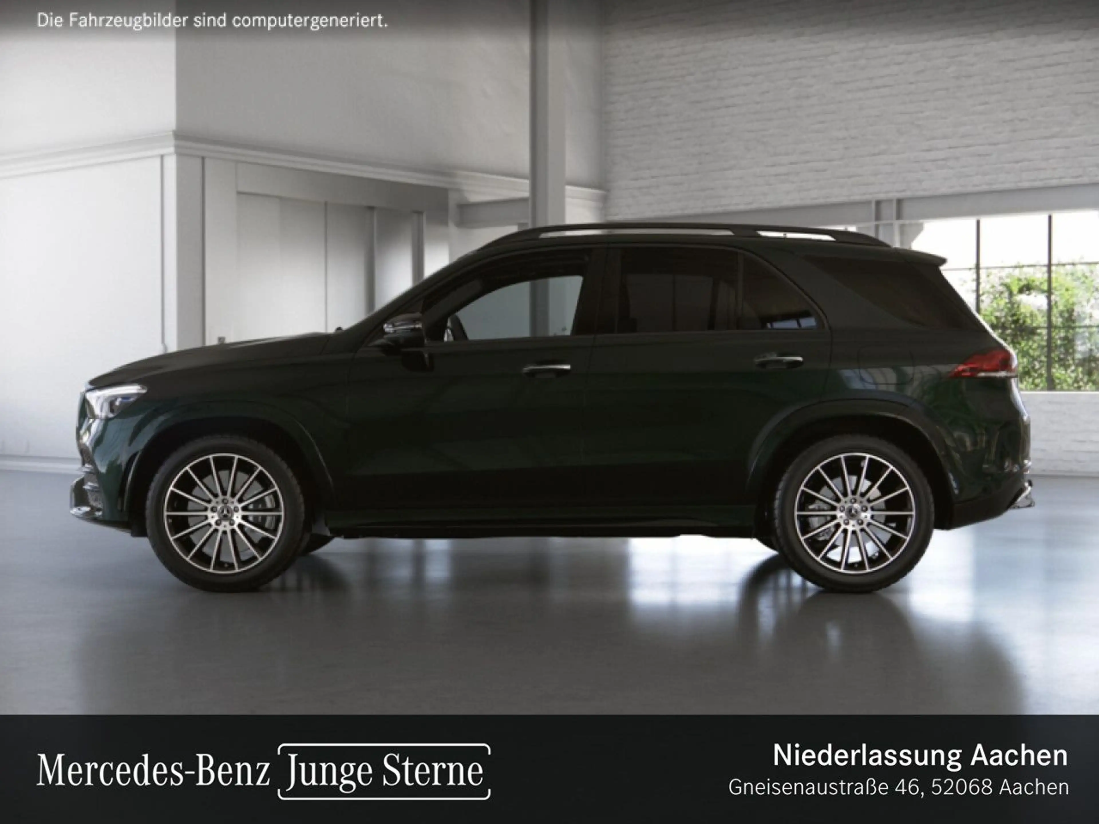 Mercedes-Benz GLE 350 de 4M AMG+EXCLUSIVE+NIGHT+PANO+360+AHK+21" — photo 6