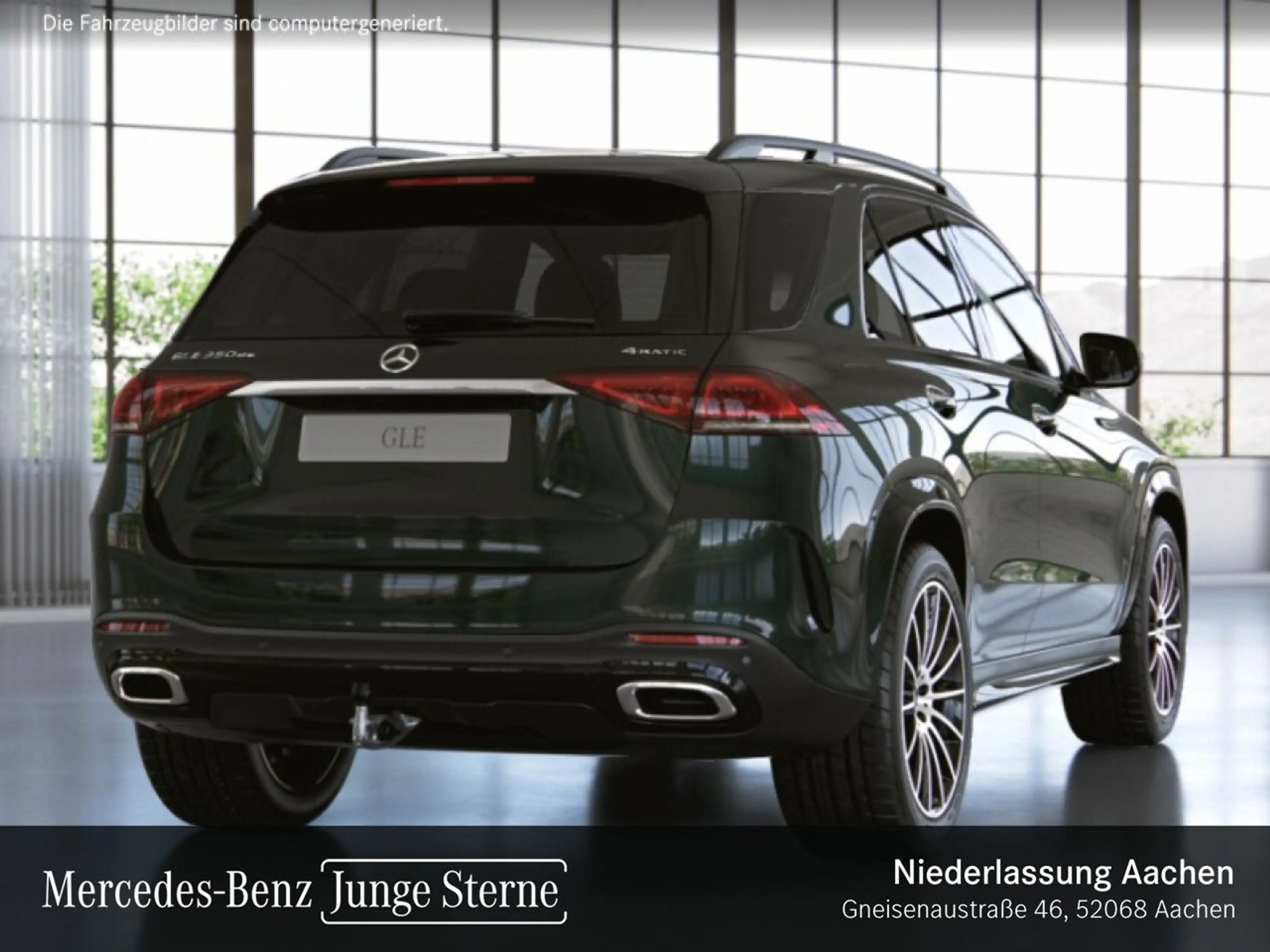 Mercedes-Benz GLE 350 de 4M AMG+EXCLUSIVE+NIGHT+PANO+360+AHK+21" — photo 5
