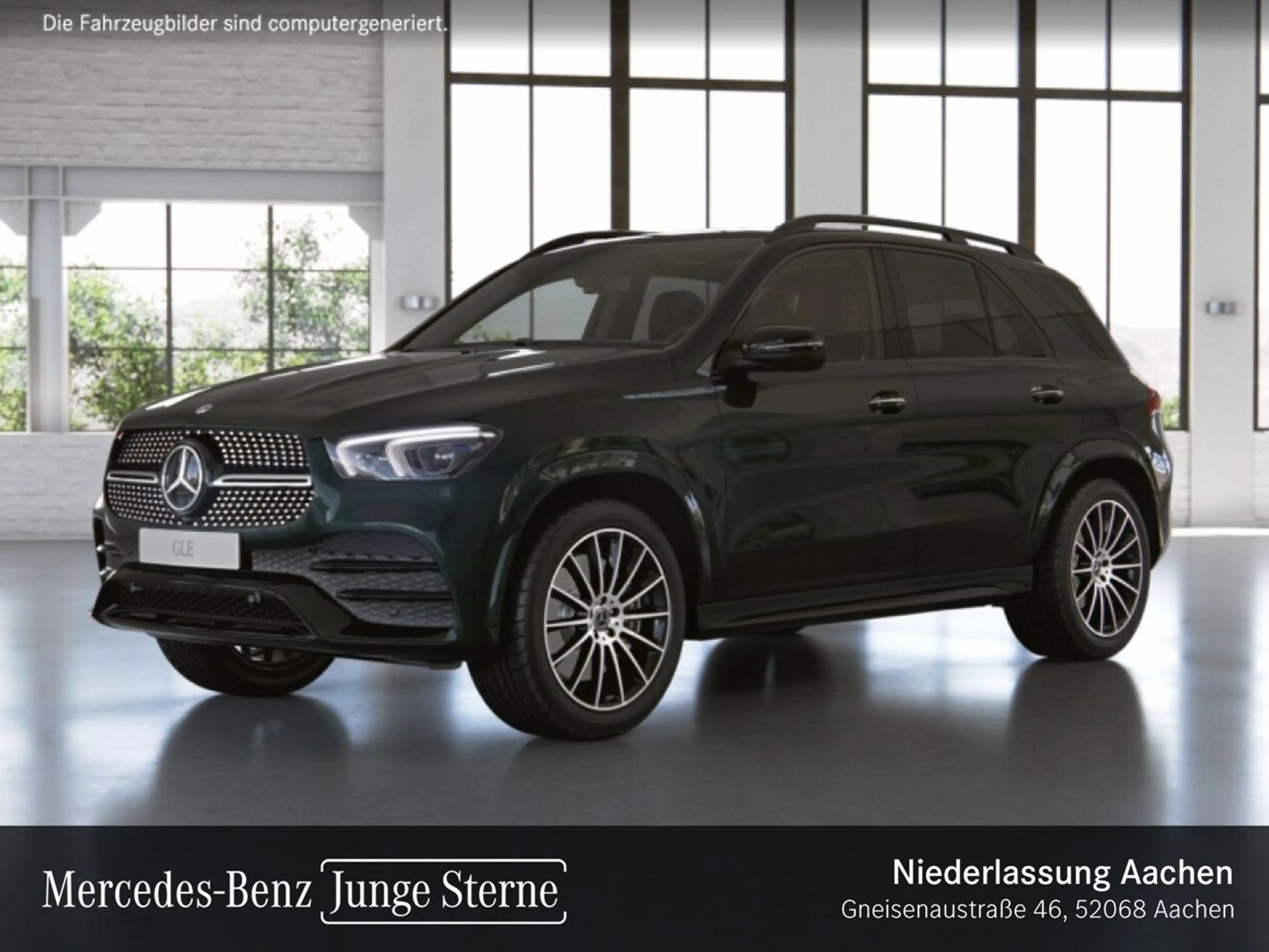 Mercedes-Benz GLE 350 de 4M AMG+EXCLUSIVE+NIGHT+PANO+360+AHK+21" — photo 15