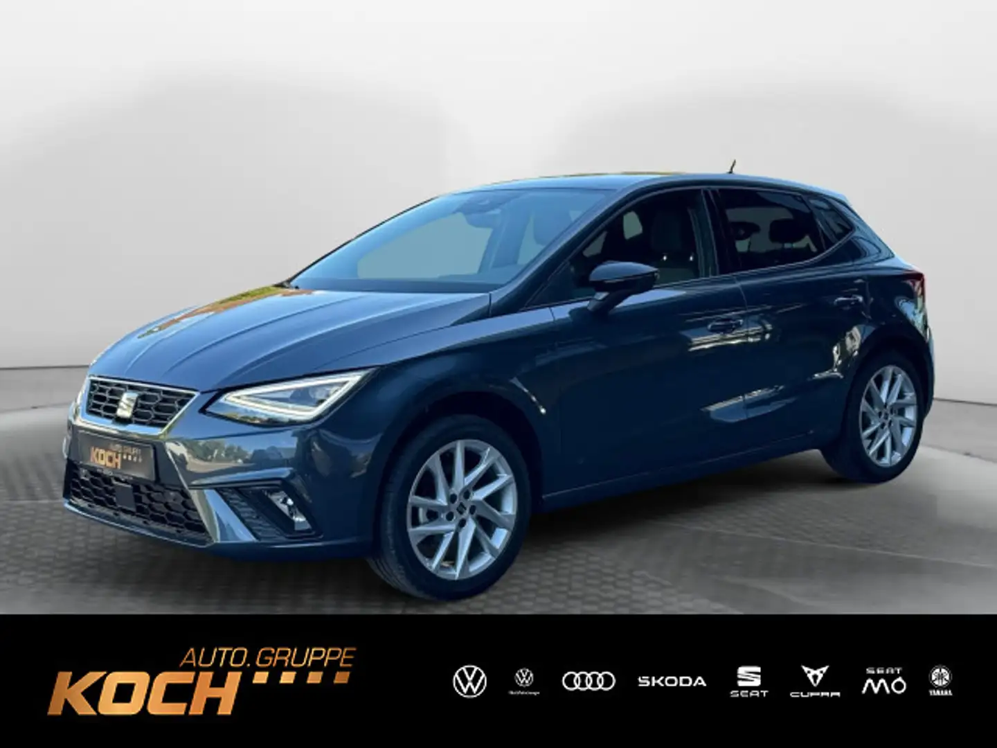 SEAT Ibiza FR 1.0 TSI PDC*RFK*SHZ*FullLink*Klima*Navi Gris - 1