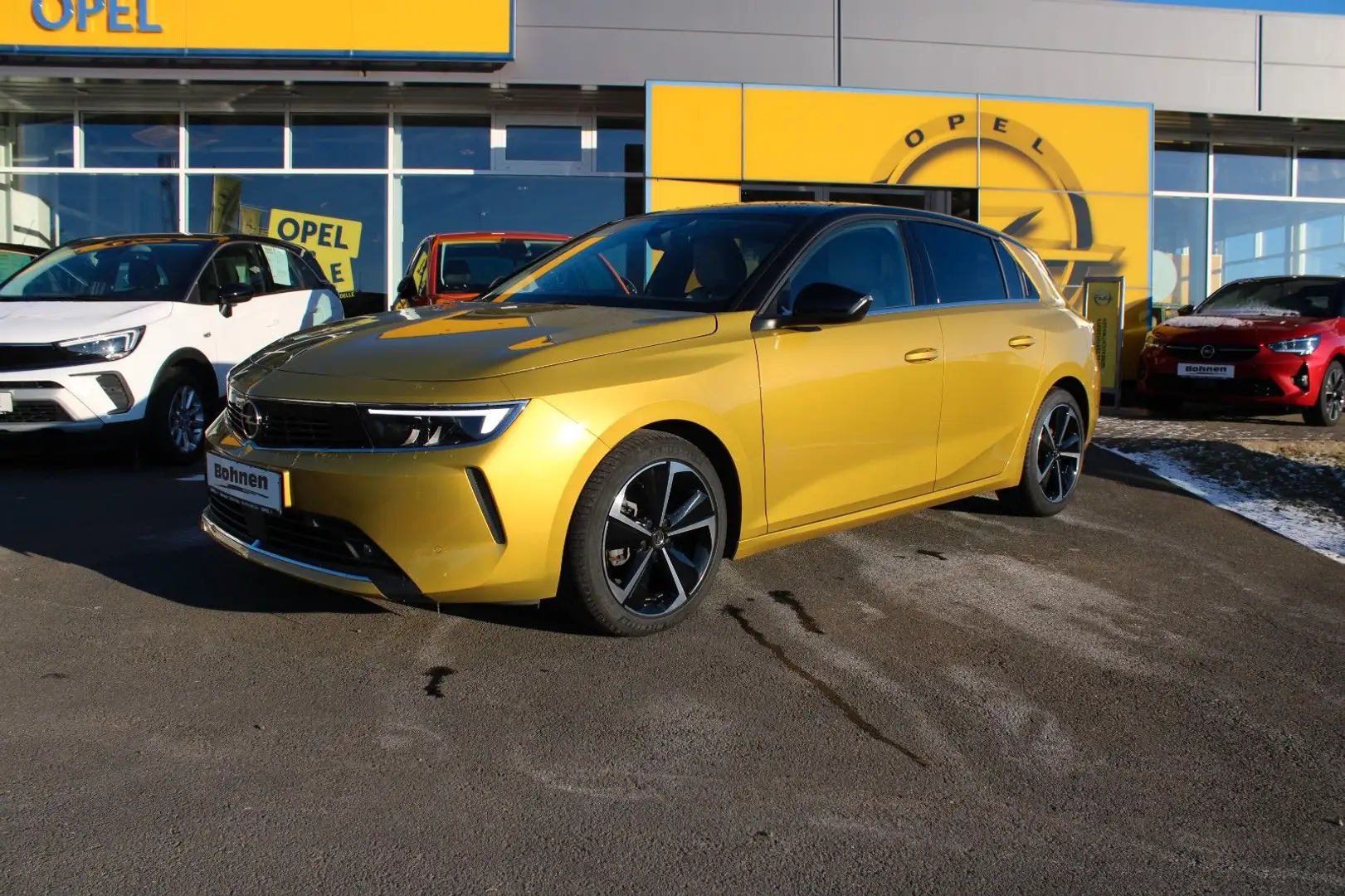 Opel Astra LElegance,Kamera,LED,DAB,PDC,Keyless Gelb - 1