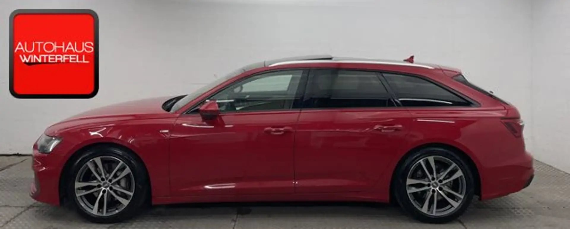 Audi A6 Avant 50 TDI qu S line PANO+AHK+HD+LUFT+MEMO+ Rouge - 2