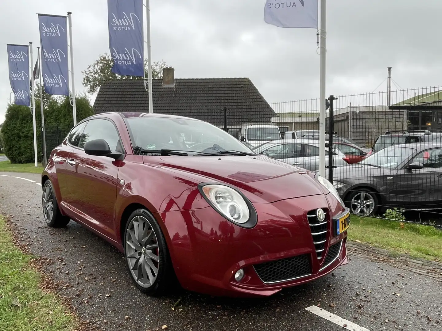 Alfa Romeo MiTo 1.3 JTDm ECO Distinctive Lederen bekleding Automat Rot - 1