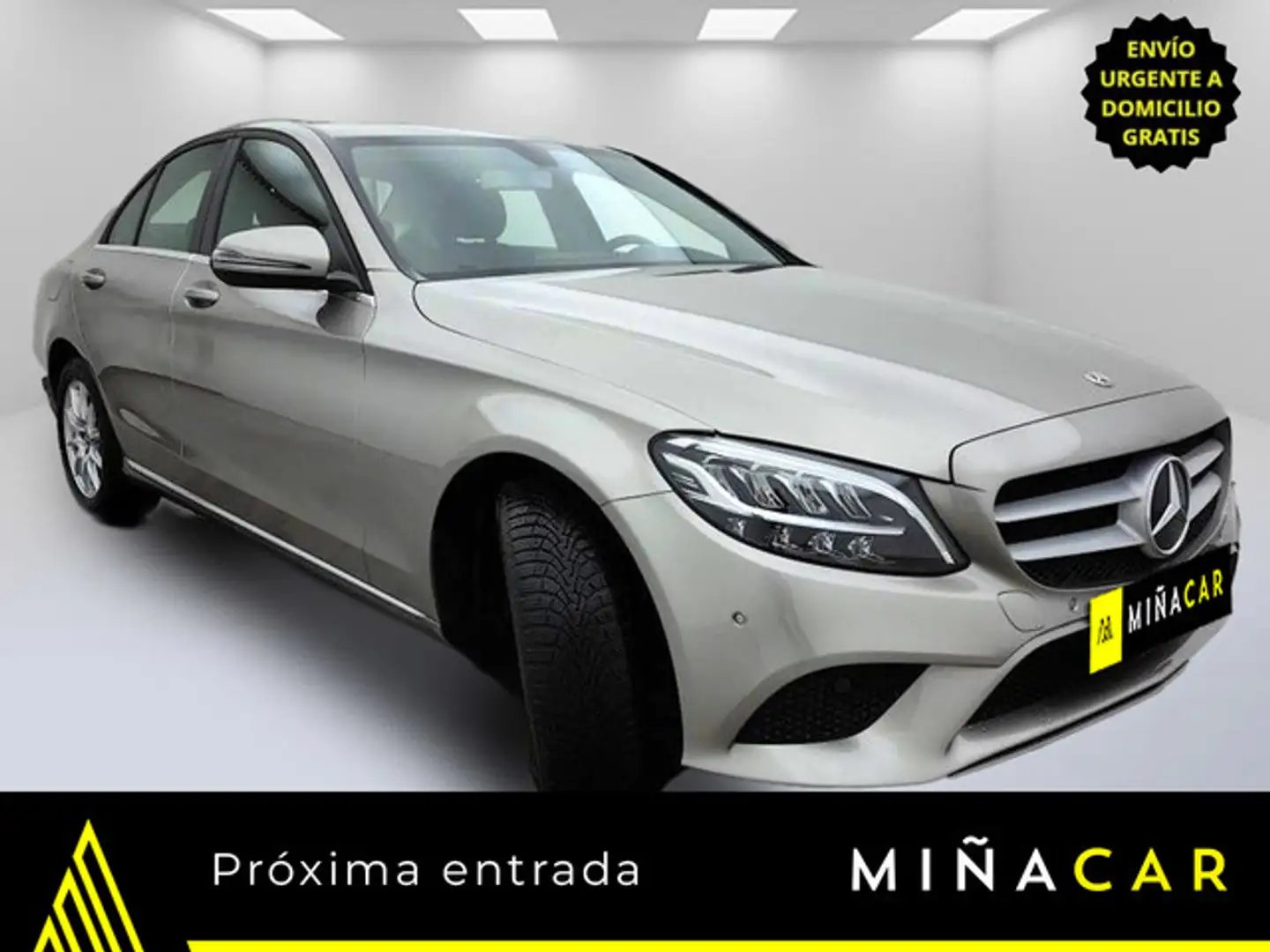 Mercedes-Benz C 180 9G-Tronic Gris - 1