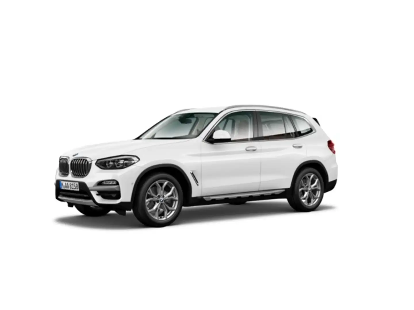 BMW X3 xDrive 20dA Weiß - 2