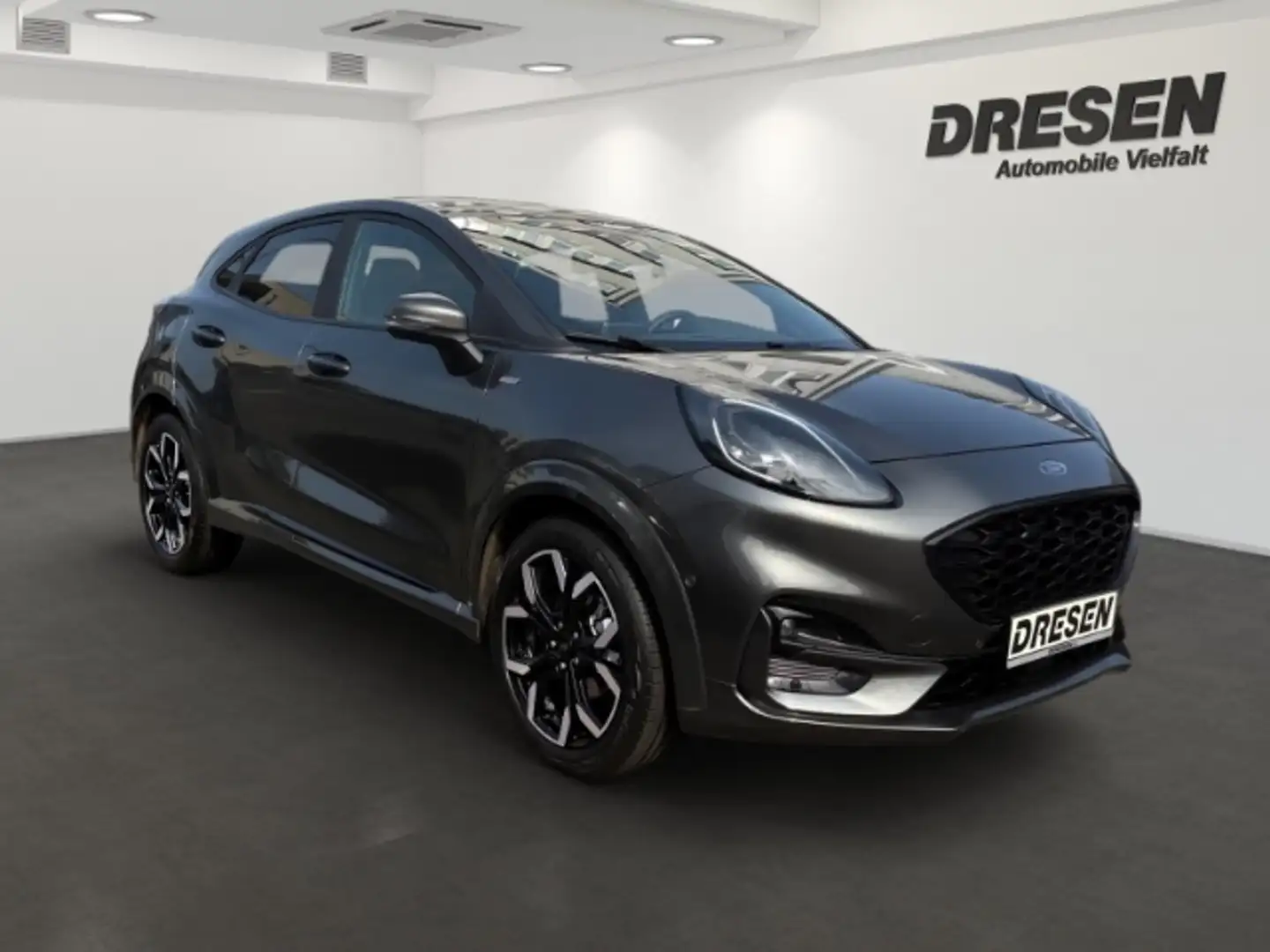Ford Puma 1.0 EcoBoost ST-Line X + AHK abh. + el. Panoramada Gris - 2