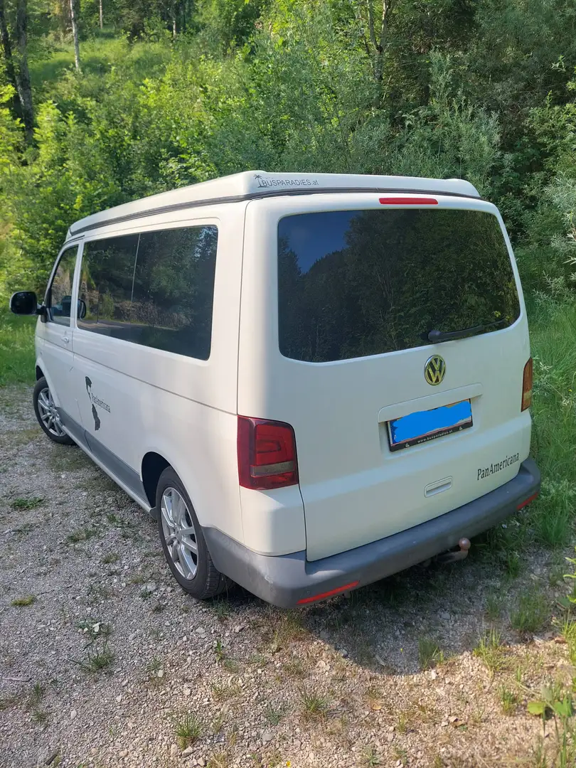 Volkswagen T5 Multivan PanAmericana mit 2025 nachgerüstetem Aufstelldach (REIMO) Weiß - 2