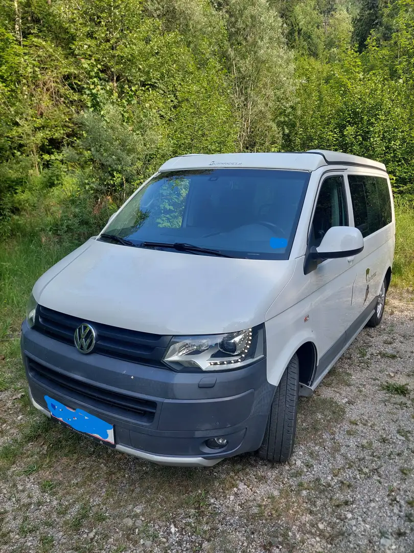 Volkswagen T5 Multivan PanAmericana mit 2025 nachgerüstetem Aufstelldach (REIMO) Weiß - 1