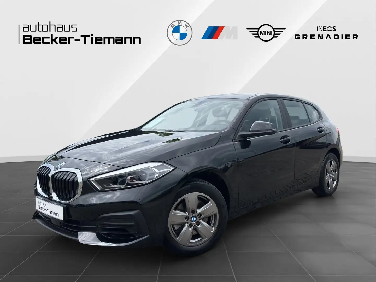 BMW 116 i Automatik/LivePro/CarPlay/DAB/Tempomat/PDC Noir - 1