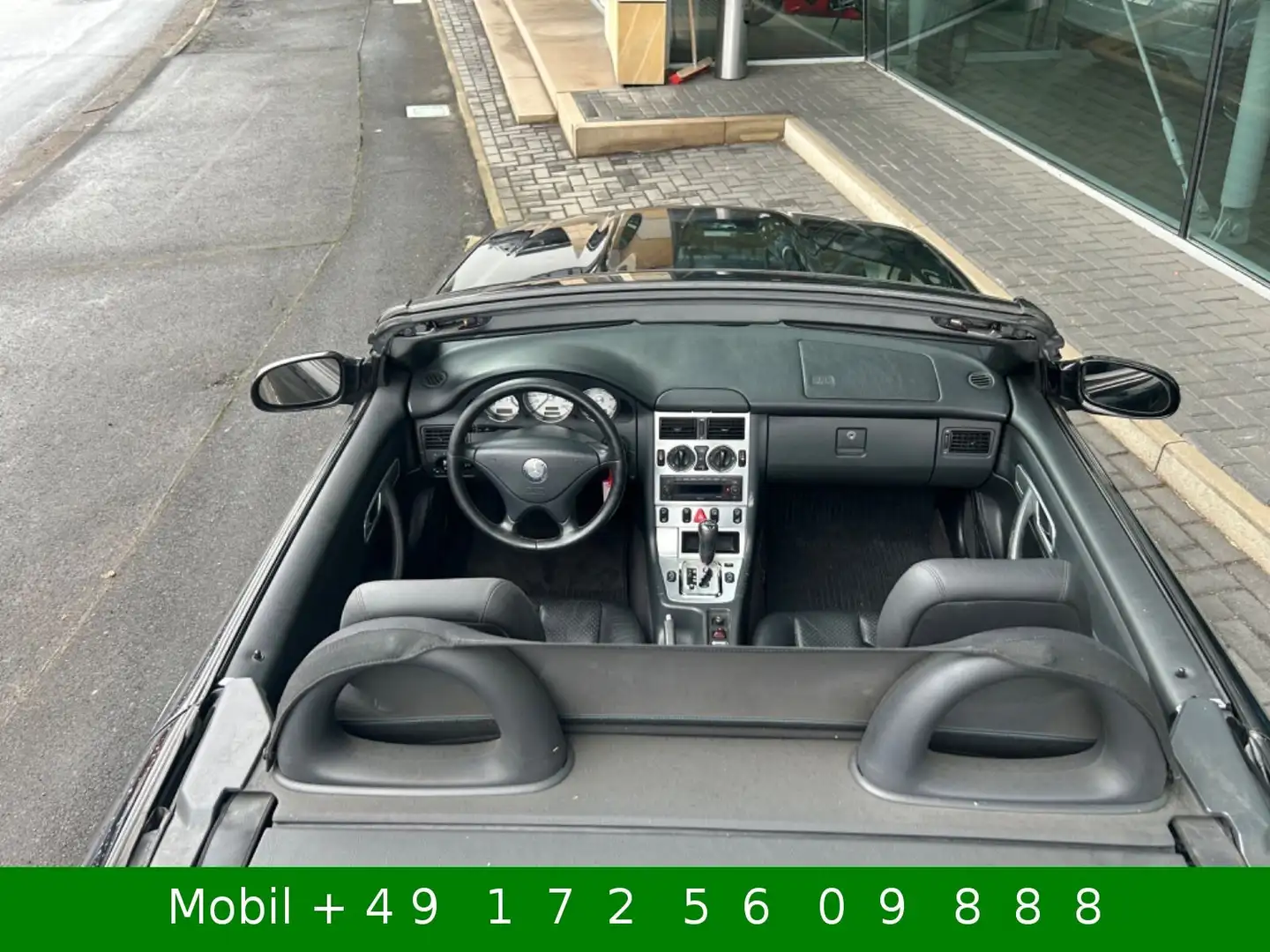 Mercedes-Benz SLK 230 Roadster Kompressor Leder Klima Navi AMG Schwarz - 1