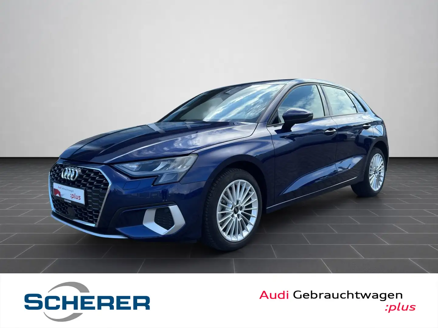 Audi A3 advanced 35 TFSI CARPLAY EPH hi. GR Blau - 1