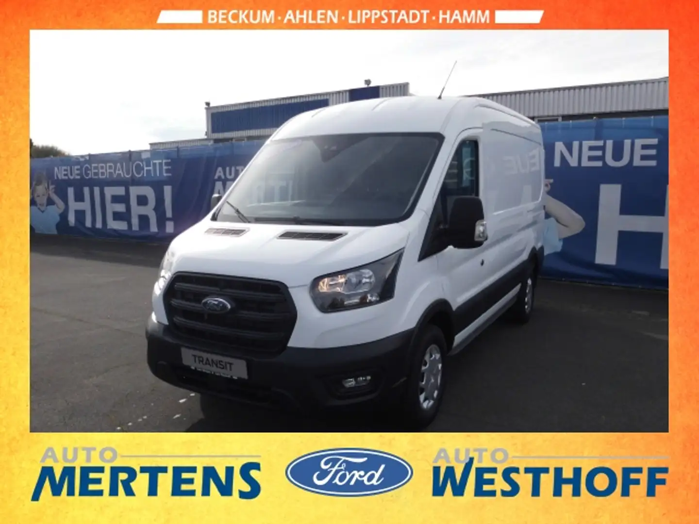 Ford Transit Kasten L2H2/ AHK. Fest/ Technologie Paket! Blanc - 1
