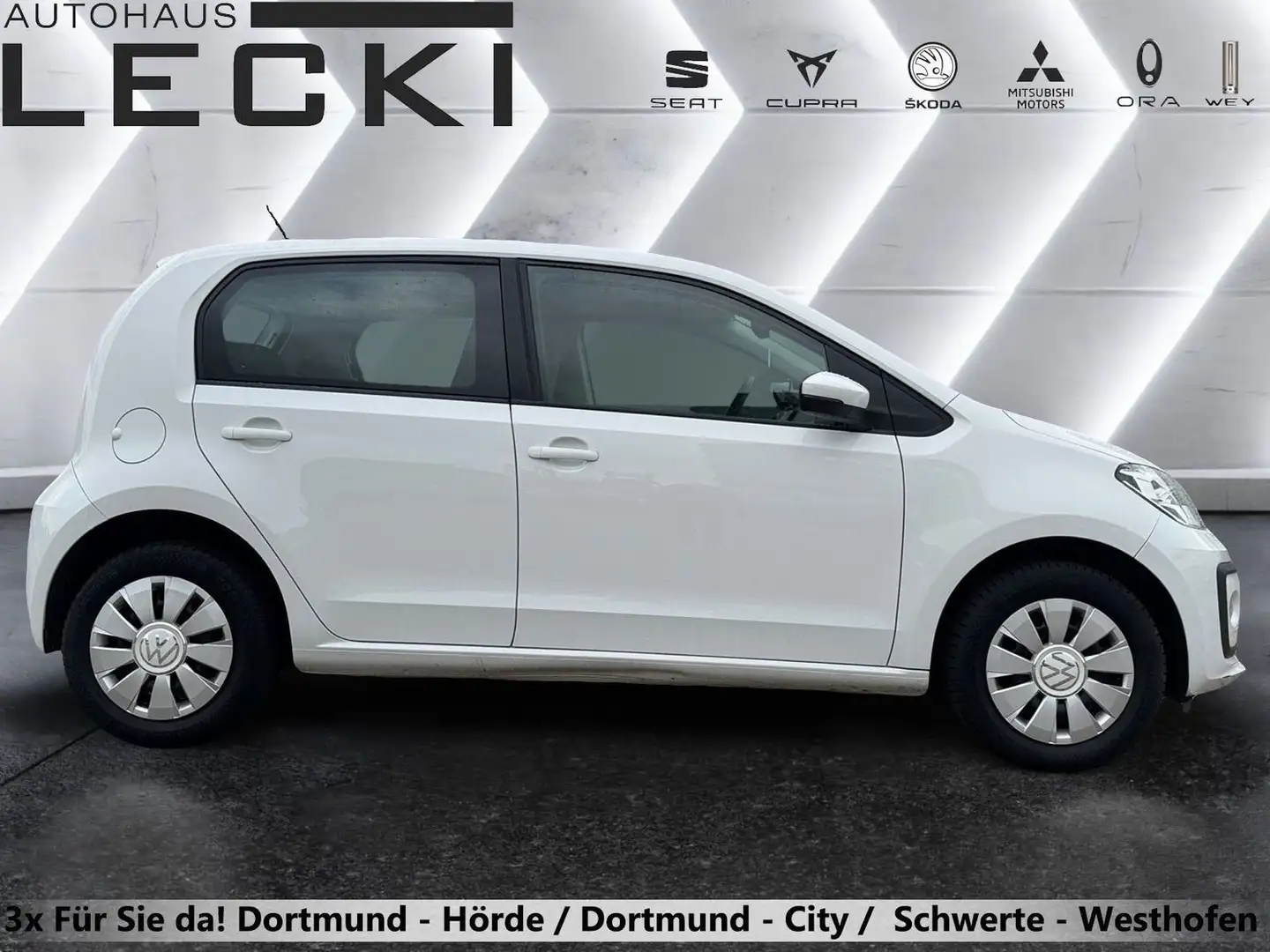 Volkswagen up! move up! 1.0MPI *KAMERA*PDC HINTEN*BLUETOOTH*DAB+* Weiß - 2