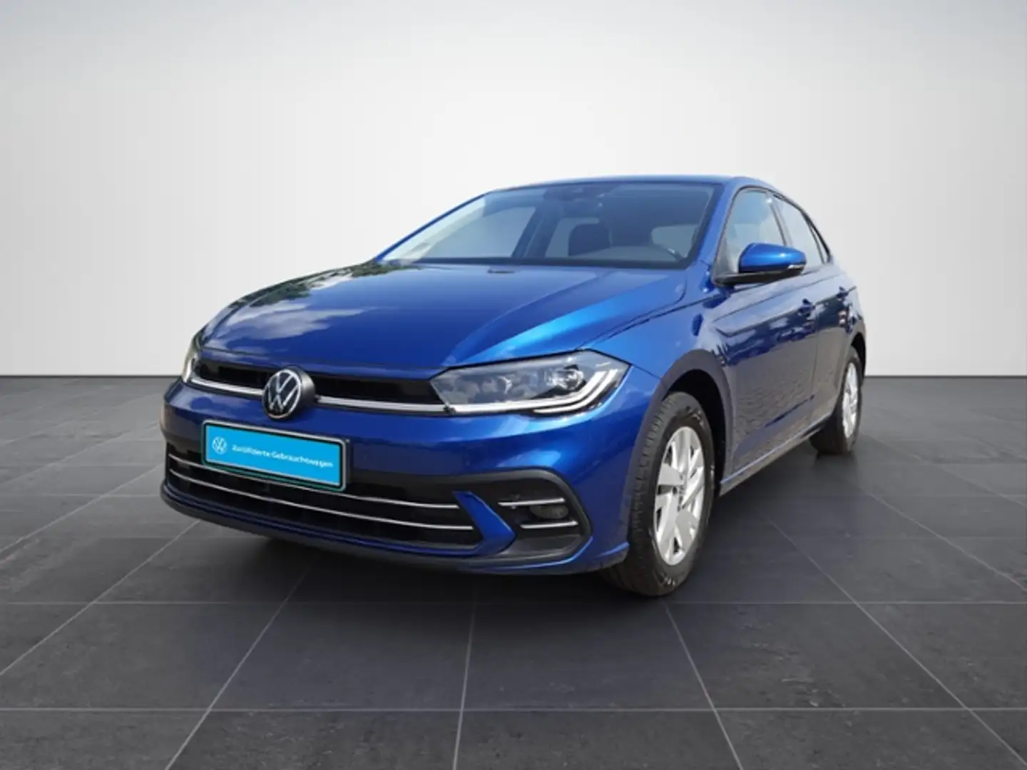 Volkswagen Polo 1.0TSI Style Matrix/AHK/Shz/PDC/Alu Bleu - 2