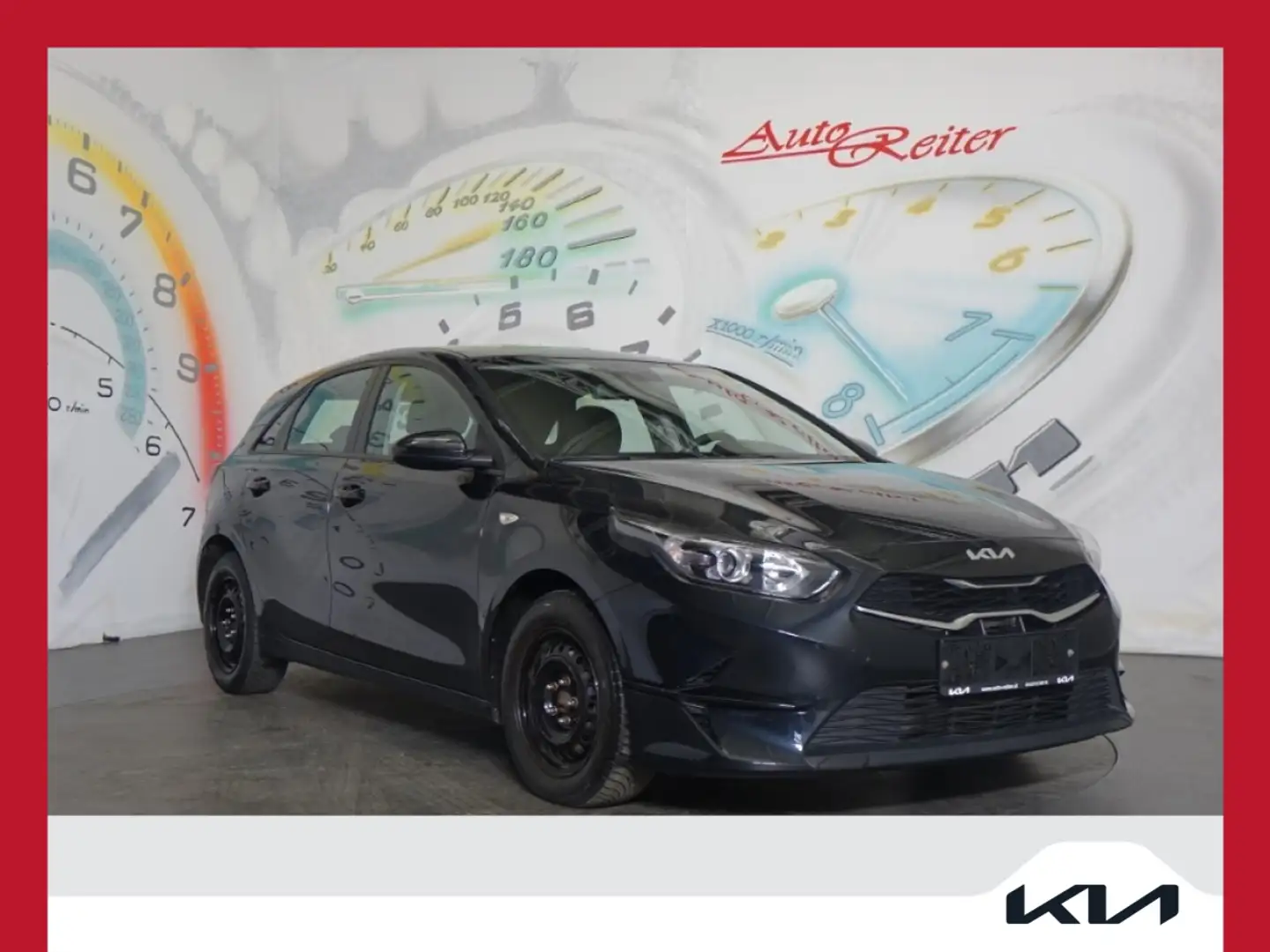 Kia Ceed / cee'd ceed 1,0 T-GDI GPF Titan *TEMPOMAT, SPURHALTEAS... Schwarz - 1