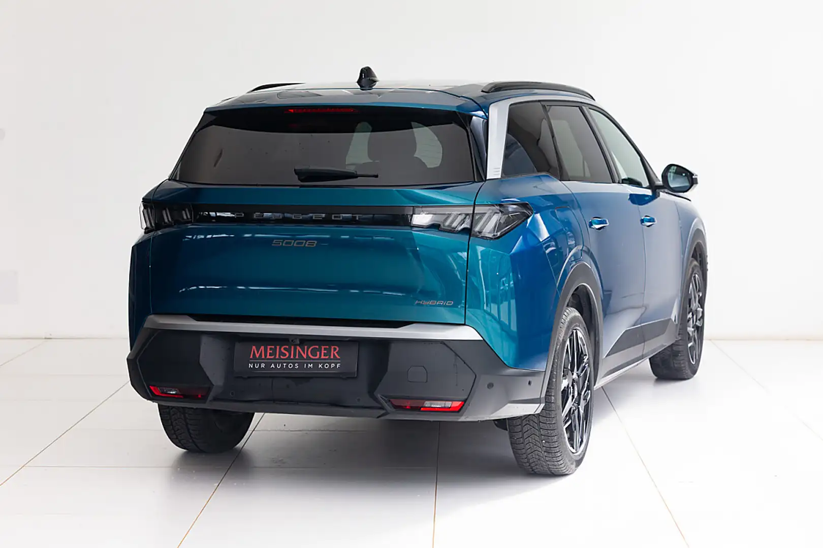 Peugeot 5008 mHEV 145 e-DCS6 Allure Aut. Blau - 2
