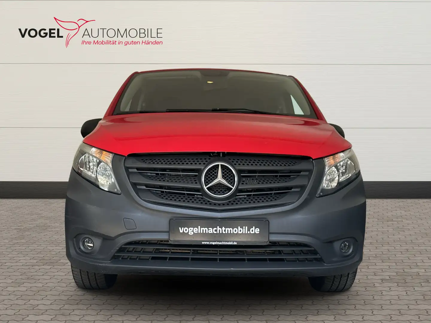 Mercedes-Benz Vito Mixto 4MATIC extralang +nur Gewerbe/Export Rot - 2