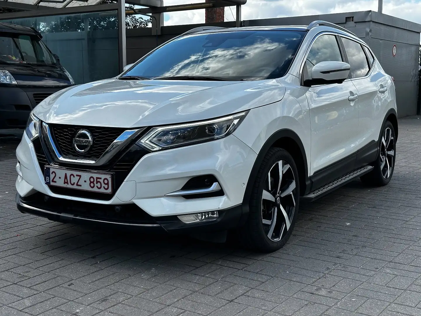 Nissan Qashqai Qashqai 1.3 DIG-T N-TEC Blanc - 1