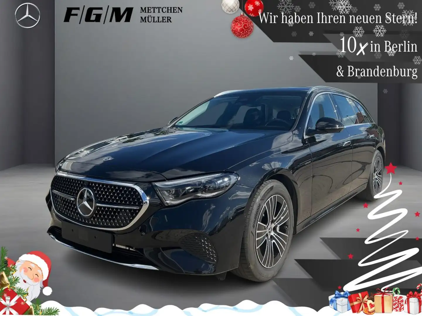 Mercedes-Benz E 200 Advanced Plus DigiLight|KeyGo|TWA|360|Kam Negro - 1