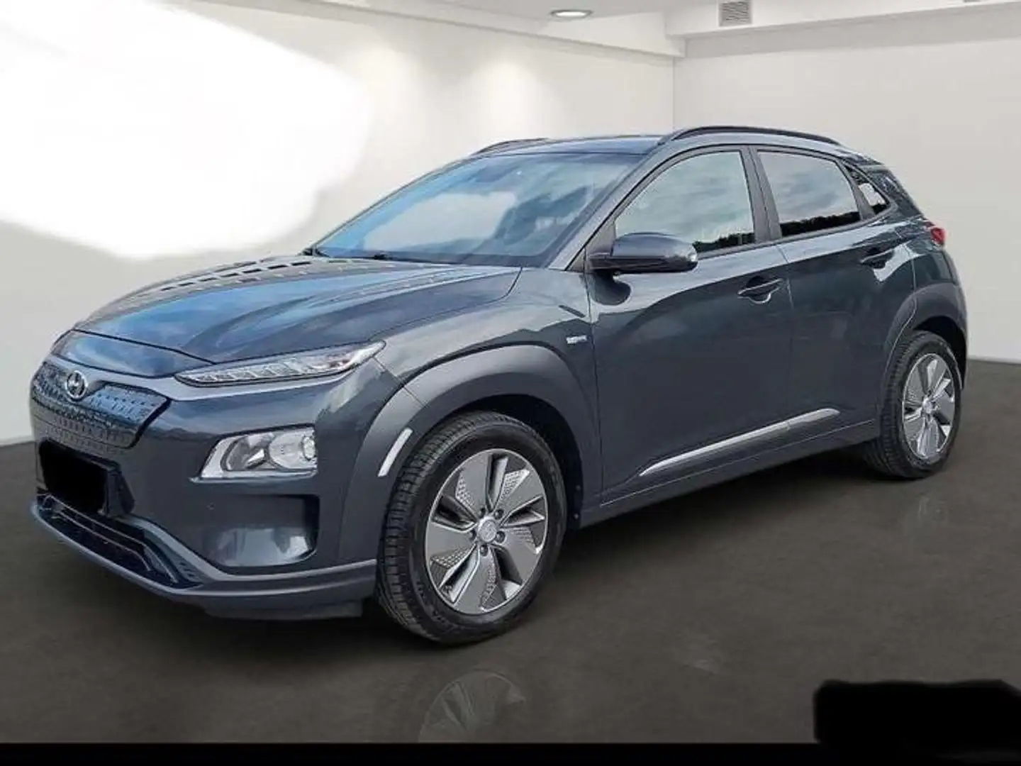 Hyundai KONA Elektro 64kWh mit aktuellem SOH Test Grau - 1