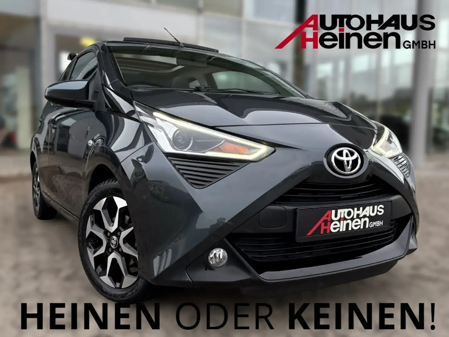 Toyota Aygo X-Sky 1.0 -Faltdach- Rückfahrkam. Carplay. Android Gris - 1