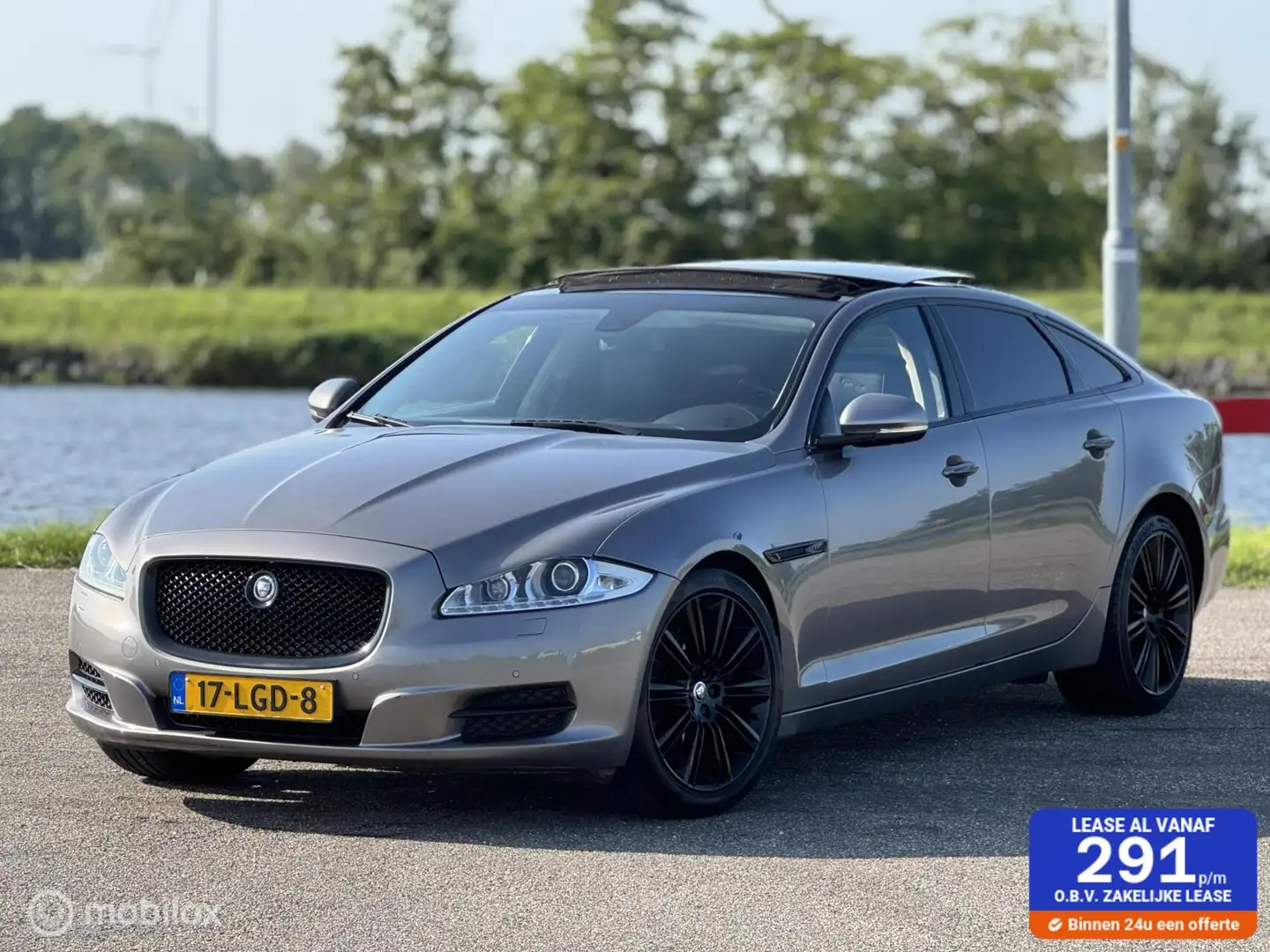 Jaguar XJ 5.0 V8 Premium Luxury LWB, Youngtimer !! Šedá - 1