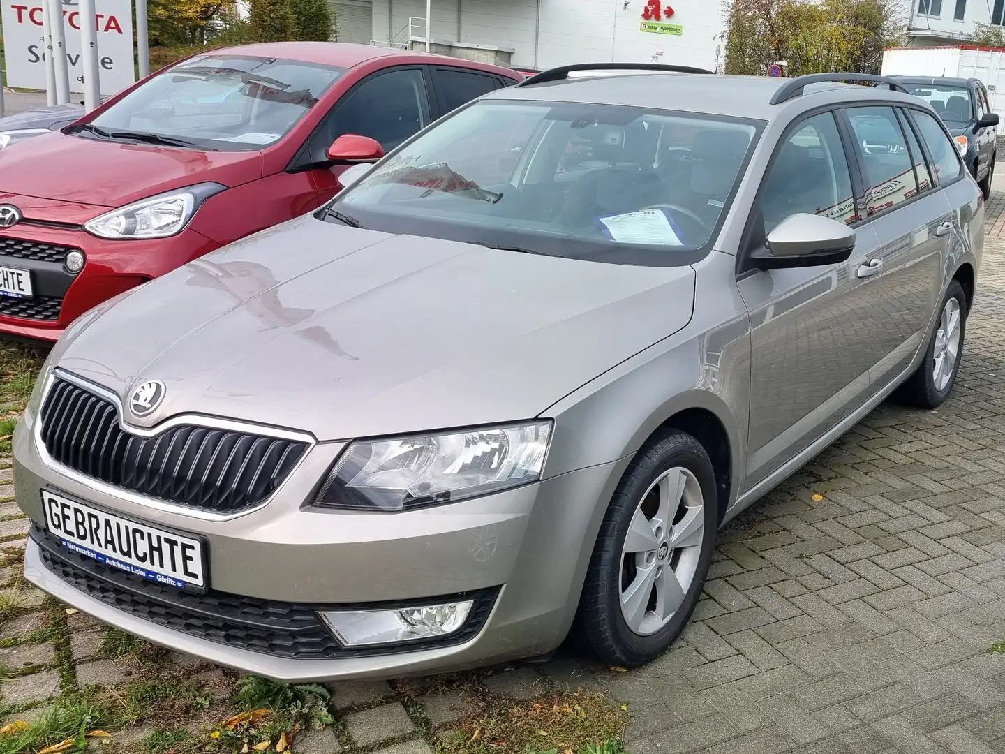 Skoda Octavia ELEGANCE/1.Hd./KLIMA/BC/NSW/TFL/ZV/AHK/MFL/RS/MAL/ Beige - 2