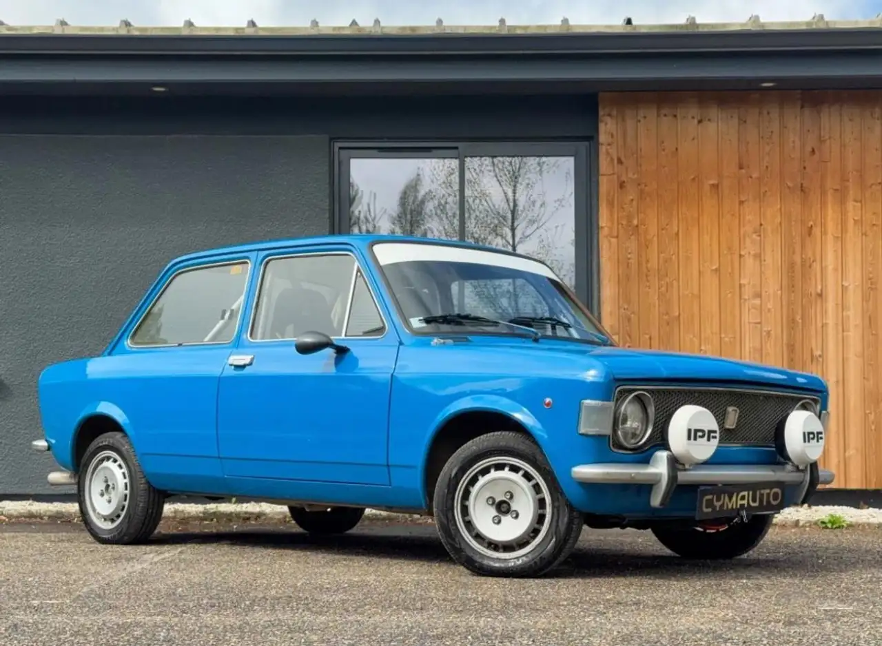 Fiat 128 Restaurée - Préparée VHRS - immatriculée avec carte grise., foto 2
