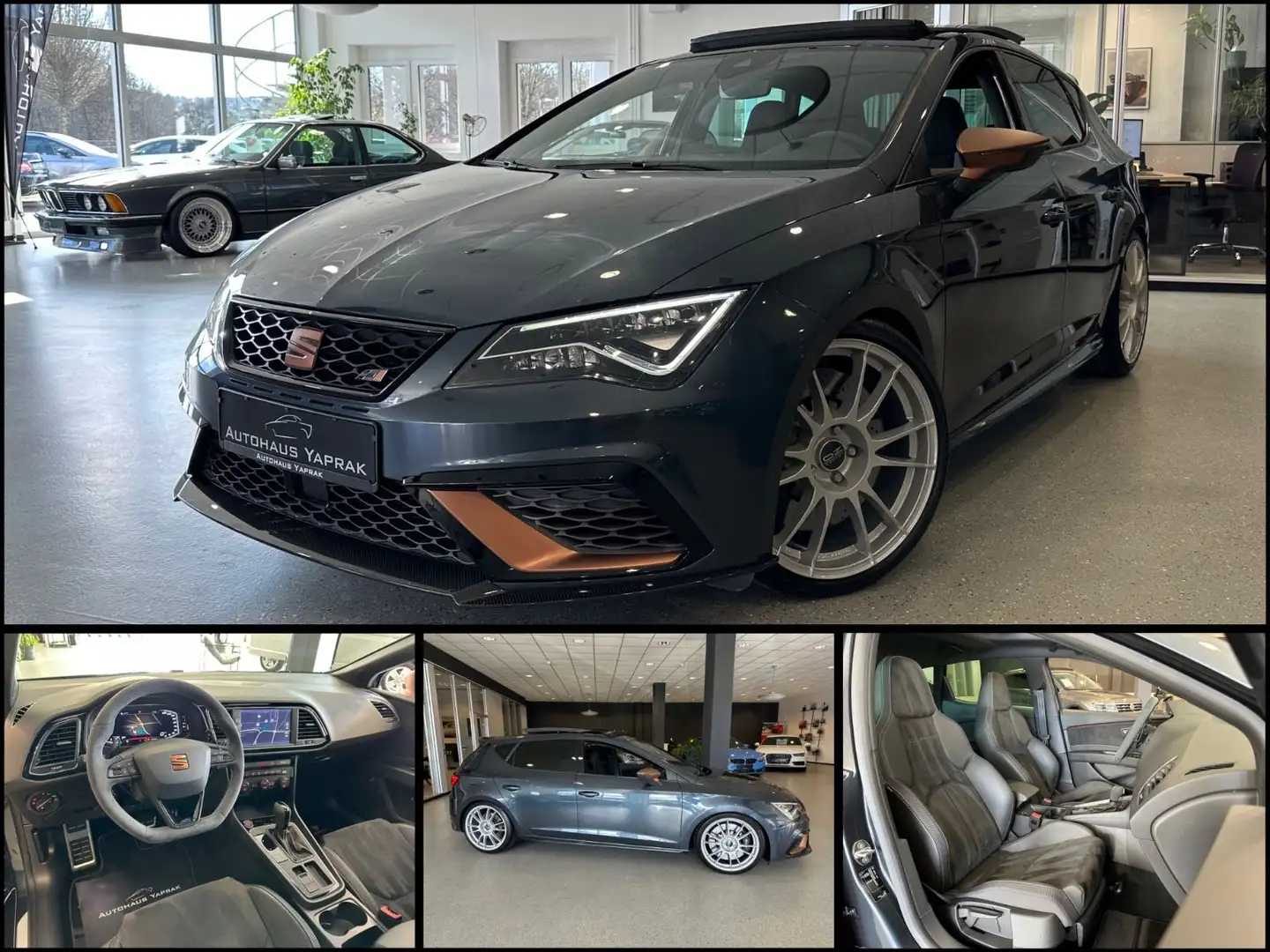 SEAT Leon Cupra 290|VFT Stage3|514PS|LM500|DTH|19"OZ Grau - 1