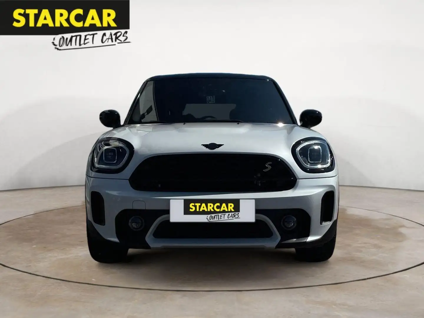 MINI Cooper SE Countryman ALL4 CLASSIC TRIM+18"+NAVI+LED+RFK+LEDER+ Білий - 2