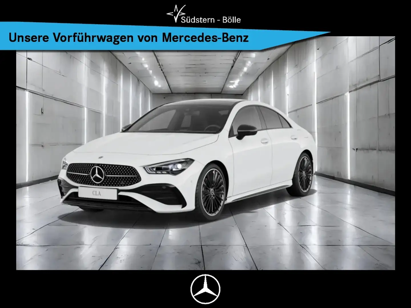 Mercedes-Benz CLA 180 Coupe AMG+AMBIENTE+MULTIBEAM+NIGHTP.+SHZ Weiß - 1
