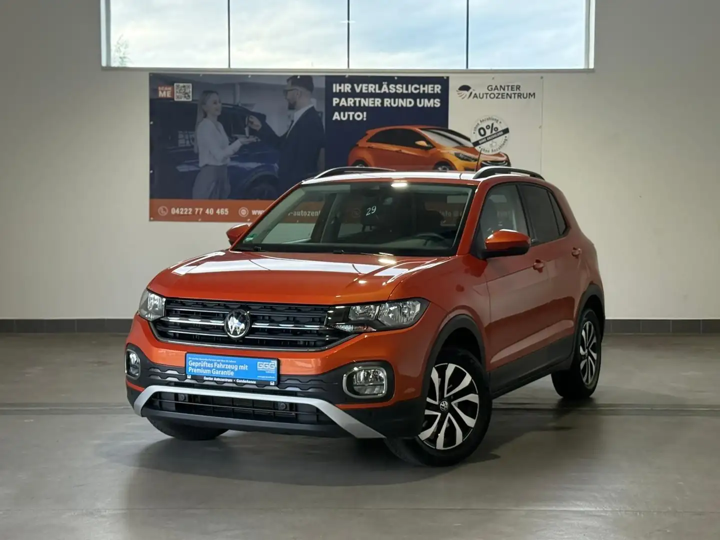 Volkswagen T-Cross 1.0 TSI Active NAVI+SHZ+ACC+ Orange - 1