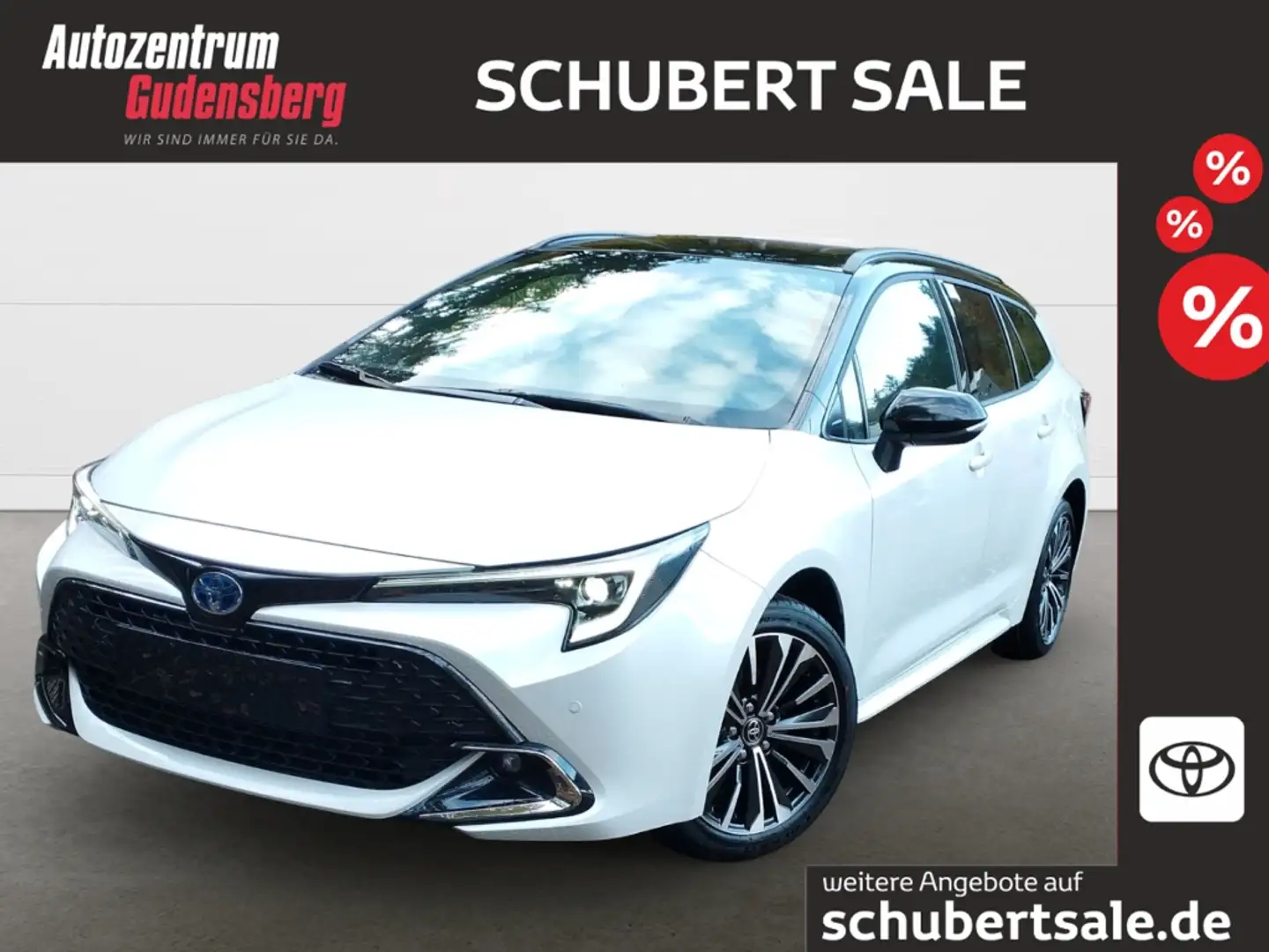 Toyota Corolla TS 2,0 Black & White Navi+LED+AppleCarPlay Android Bianco - 1