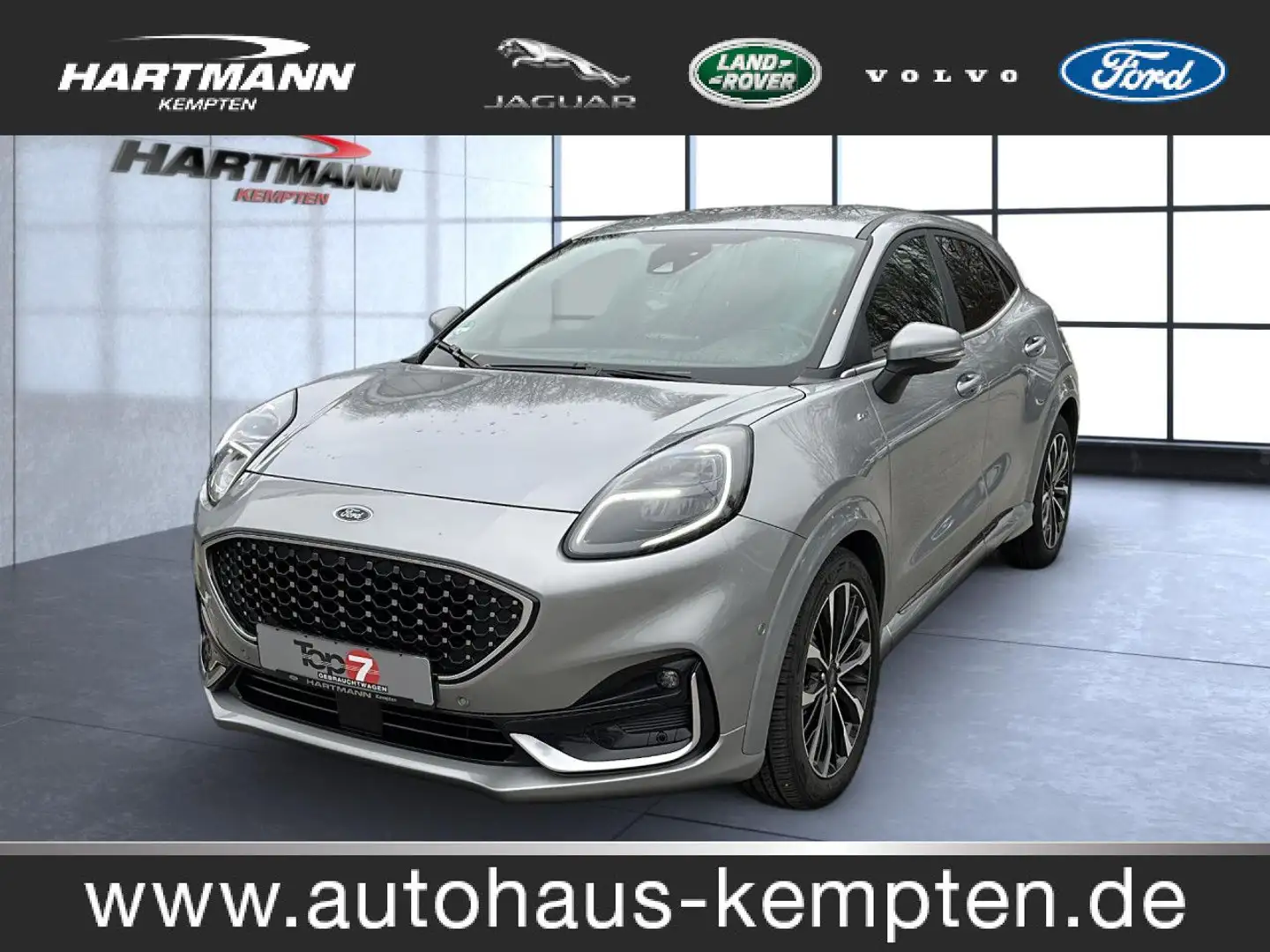 Ford Puma ST-Line Vignale Bluetooth Navi LED Vollleder Silber - 1