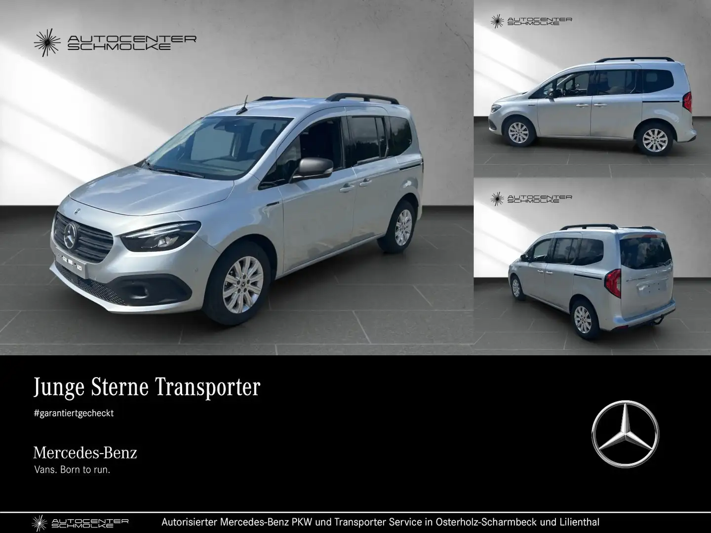 Mercedes-Benz Citan eCitan Tourer PRO *KLIMAAUTOMATIK*AHK*LED*KAMERA Silber - 1