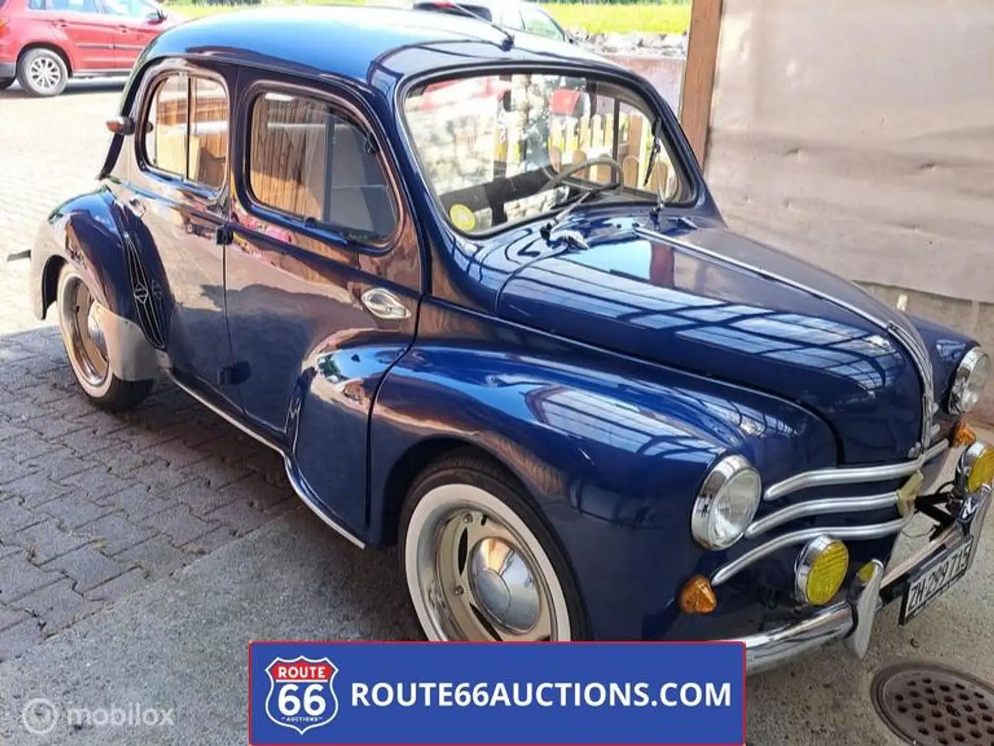 Renault 4Cv | 1957 | Route 66 Auctions Чорний - 1