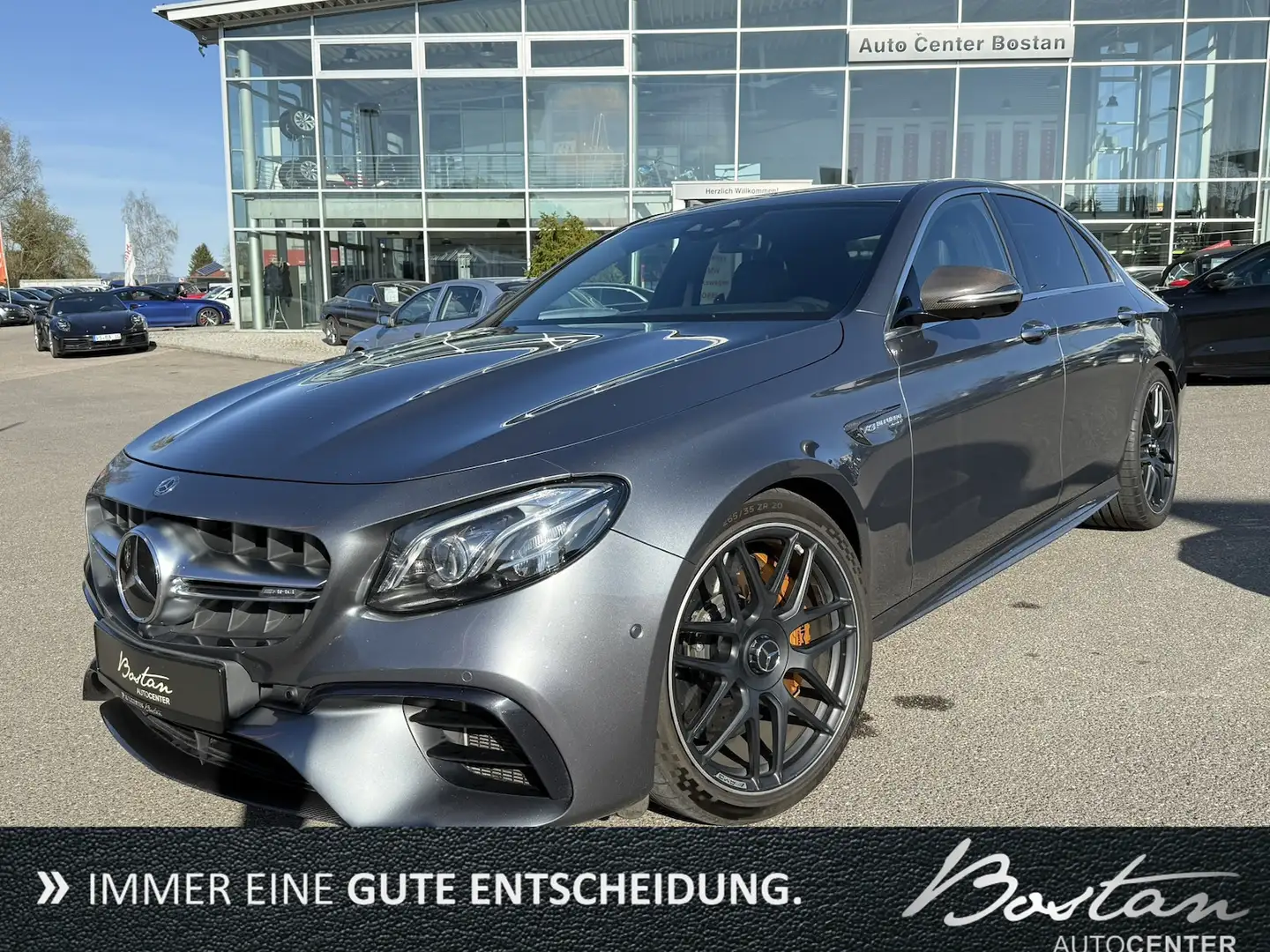 Mercedes-Benz E 63 AMG S/4-MATIC+/KERAMIK/FULL CARBON/TV/360° Grey - 1