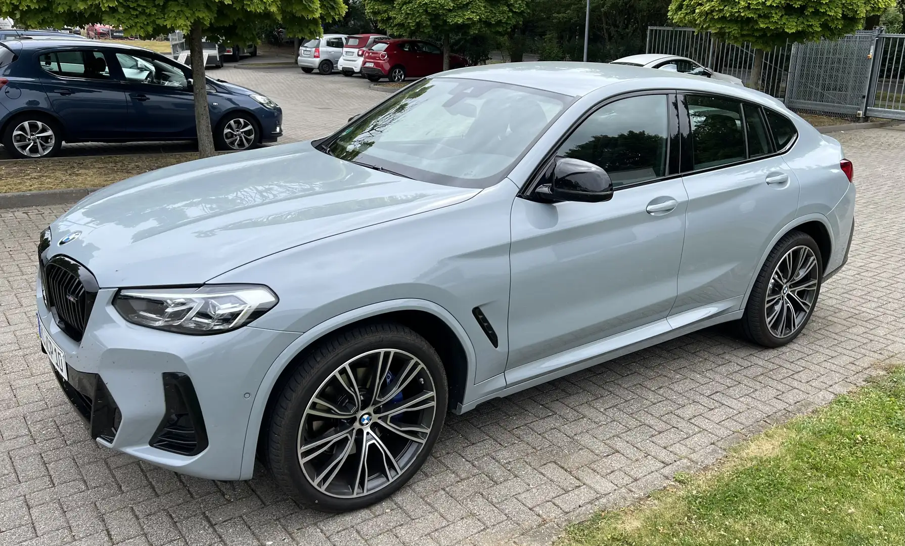 BMW X4 M M40 d Gris - 1