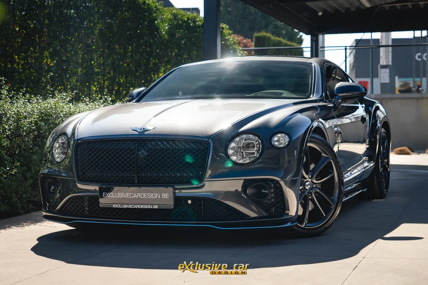 Bentley Continental GT V8 Blackline /Carbon Styling Kit/Mulliner/NAIM/ Gris - 1