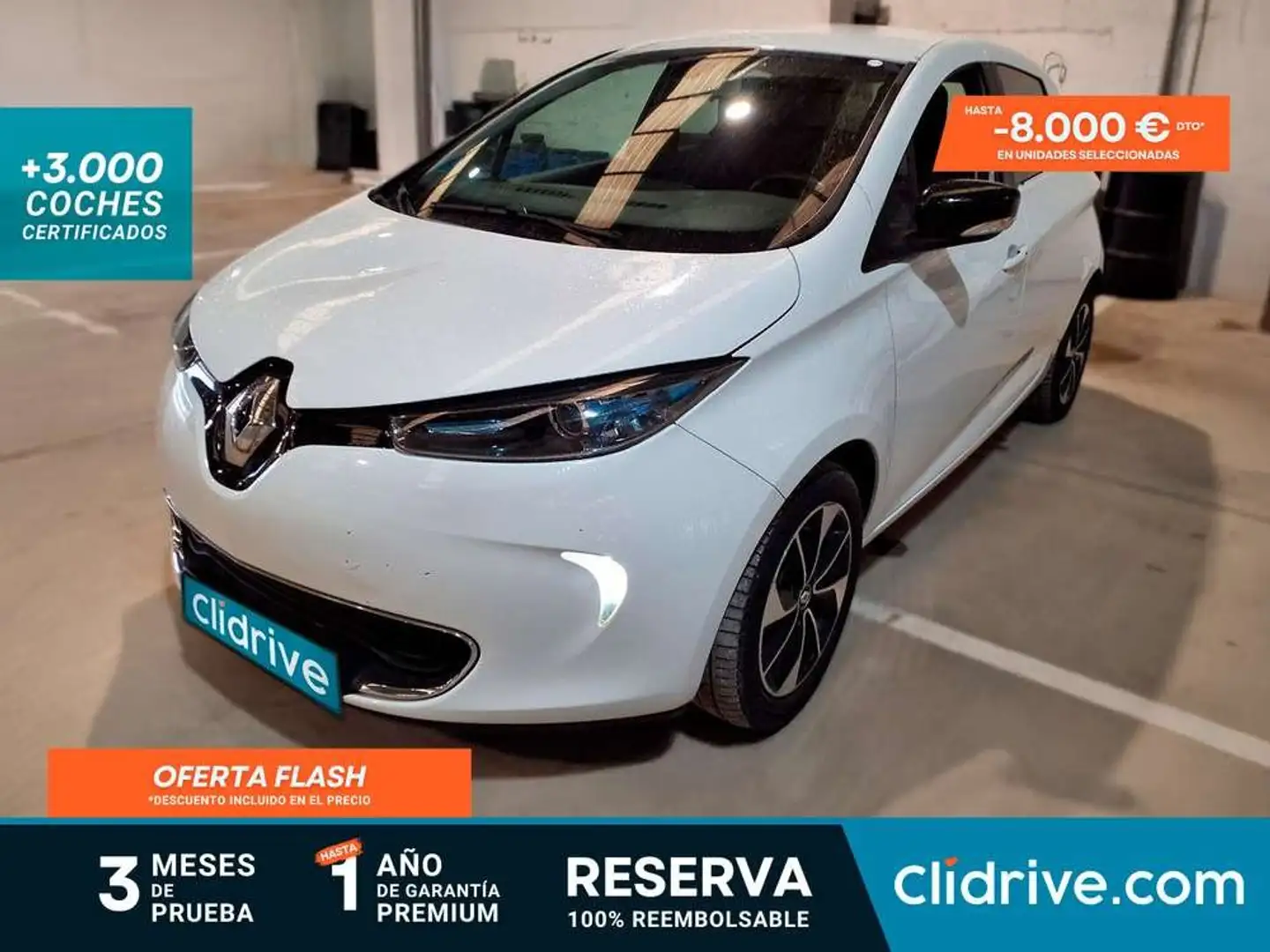 Renault ZOE INTENS 40 Blanco - 1