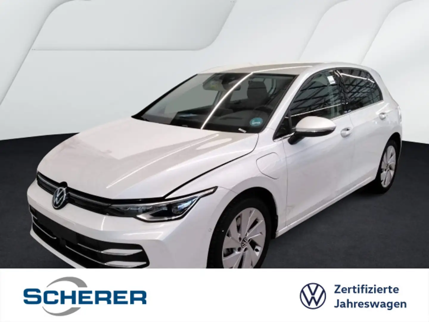 Volkswagen Golf VIII Style 1.5 eHybrid DSG AHK KAM NAVI SHZ Weiß - 1