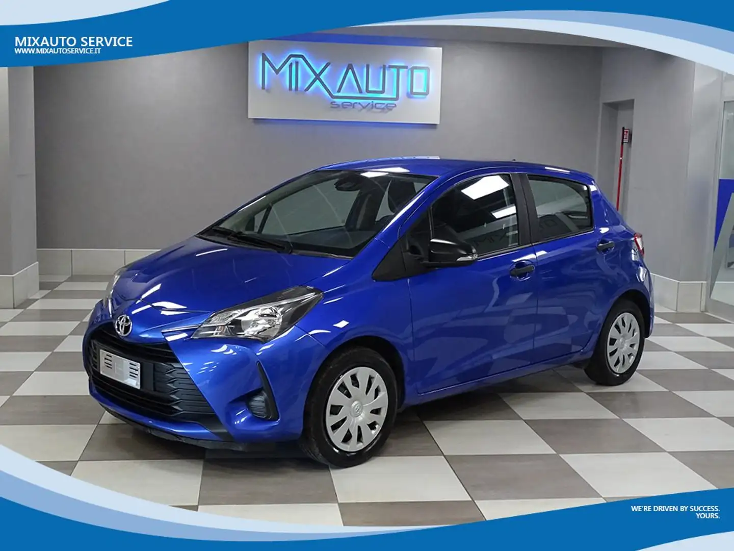 Toyota Yaris 1.5 5 Porte Cool EU6 Синій - 1