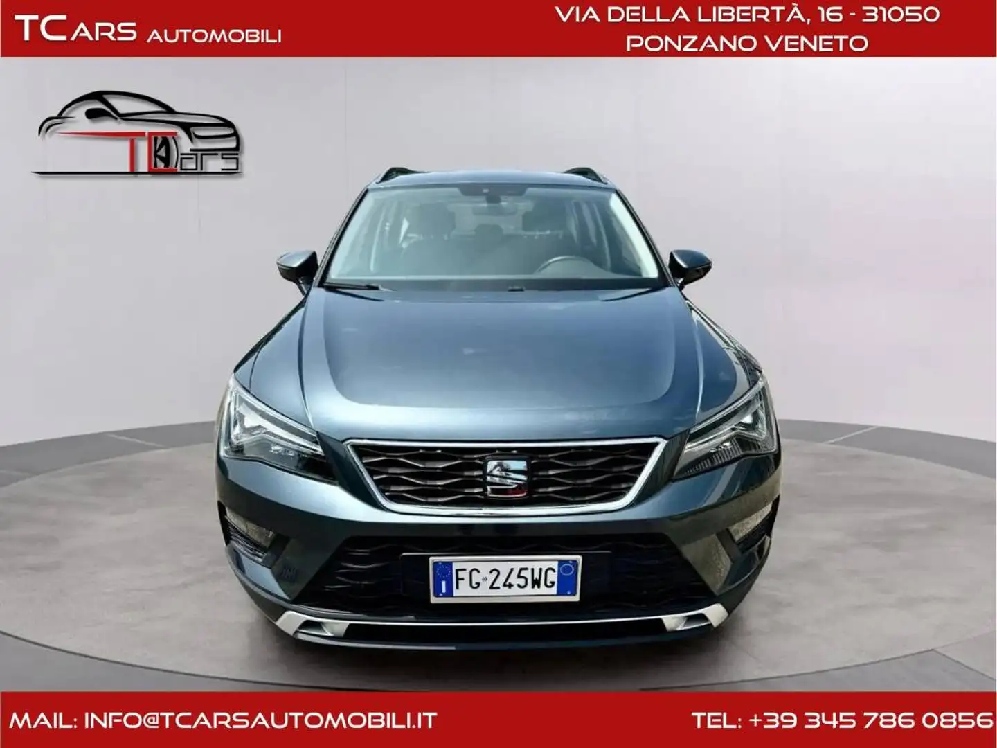 SEAT Ateca 1.4 TSI BENZINA - GARANZIA 12 MESI TCARS Grigio - 2