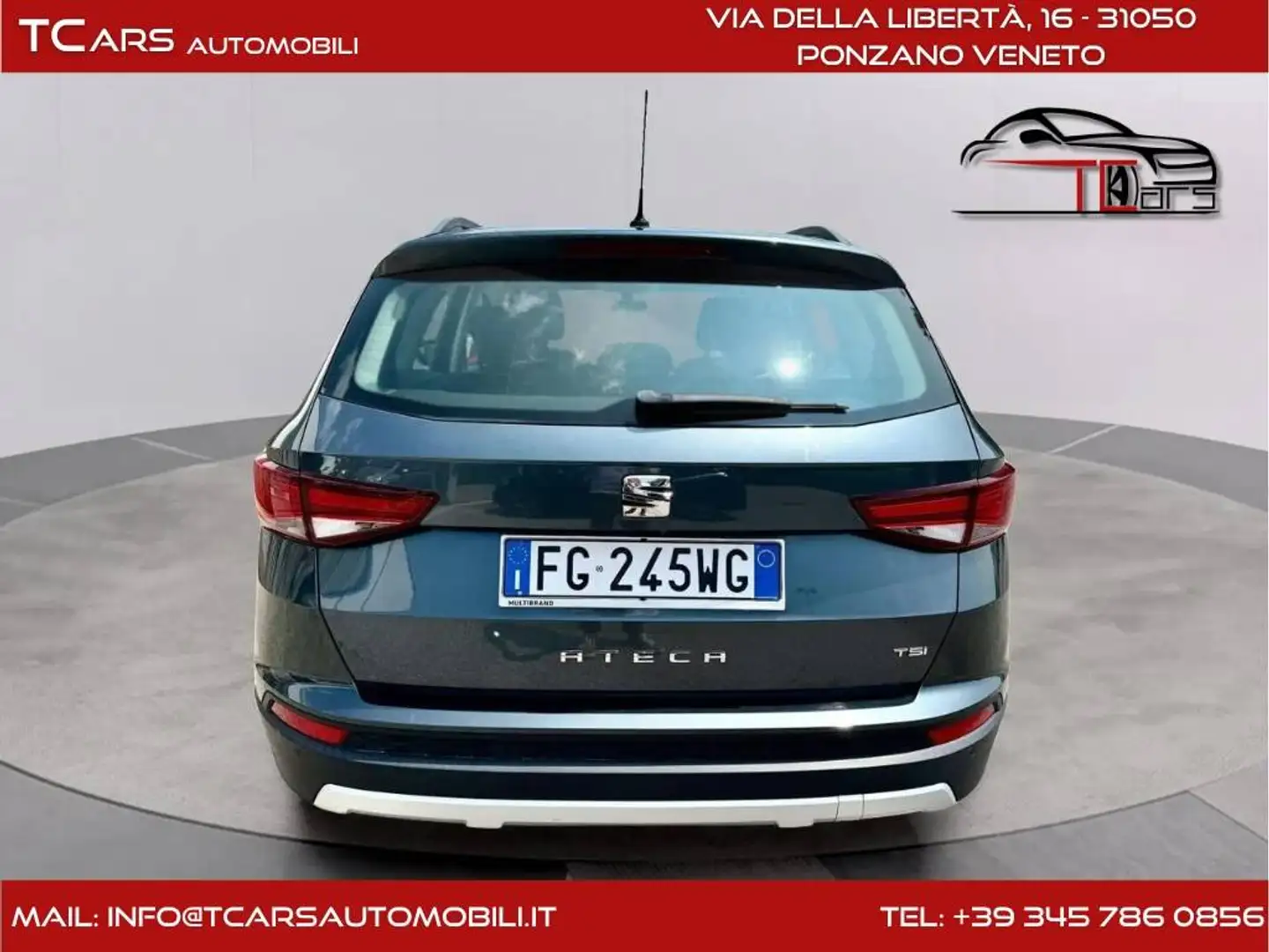 SEAT Ateca 1.4 TSI BENZINA - GARANZIA 12 MESI TCARS Grigio - 1