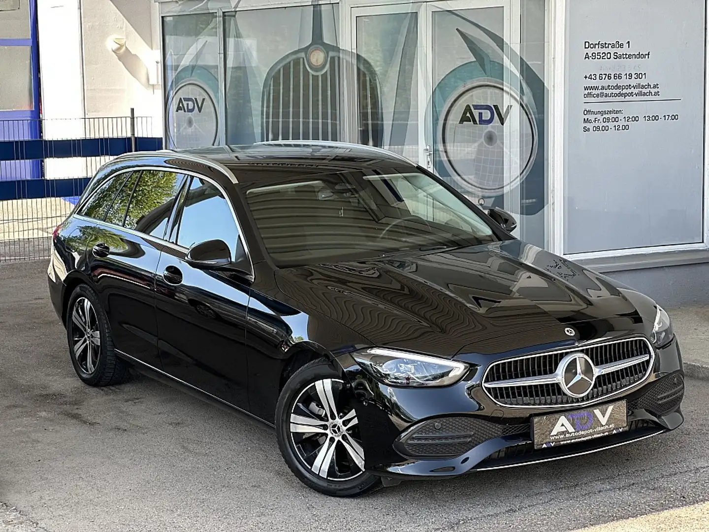 Mercedes-Benz C 200 d T Aut. Noir - 1