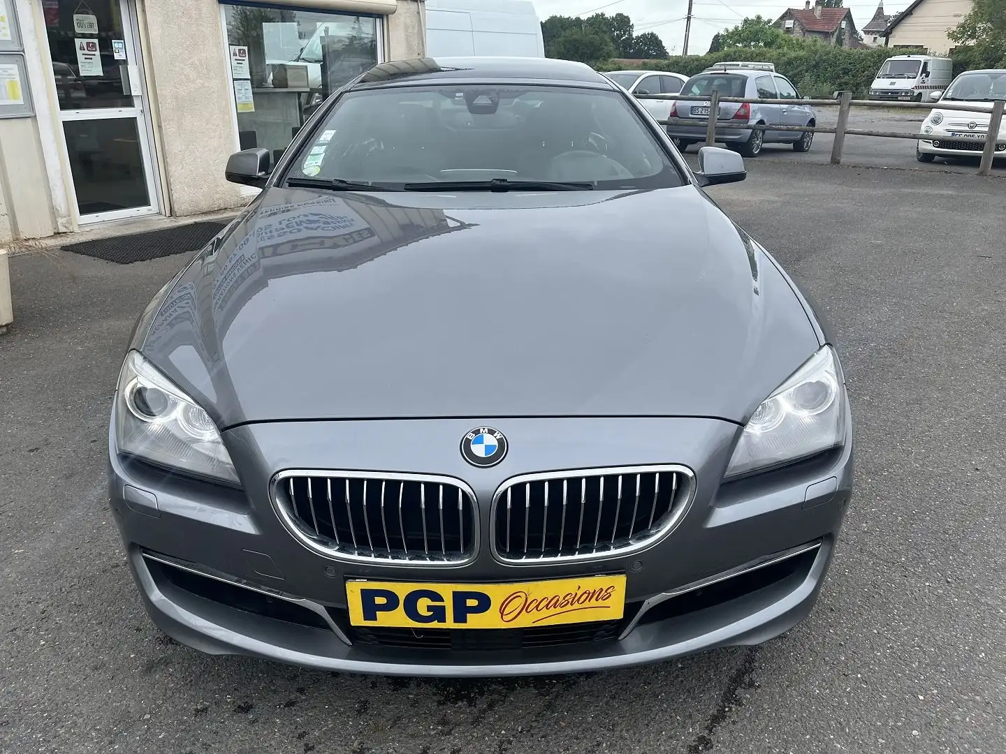 BMW 640 (F06) 640DA 313CH EXCLUSIVE Gris - 2