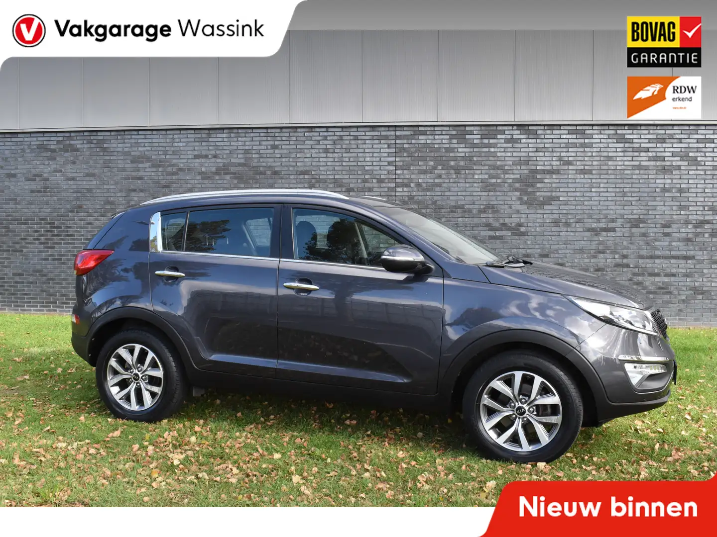 Kia Sportage 1.6 GDI BusinessLine Navi Pdc Camera Gris - 1