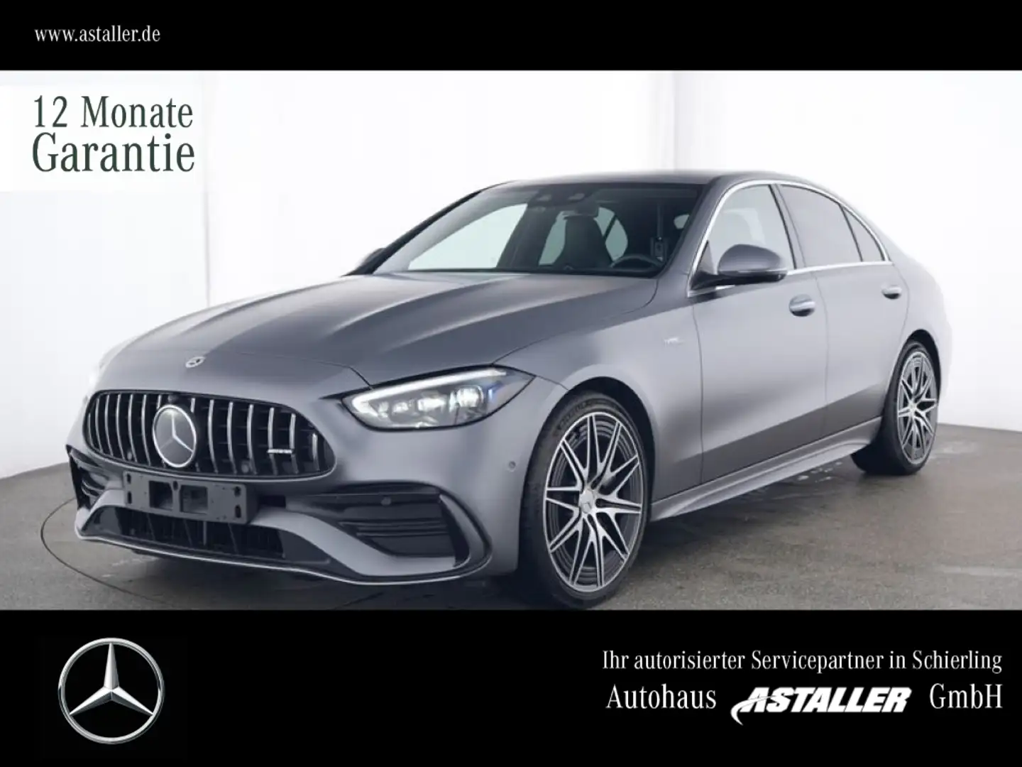 Mercedes-Benz C 43 AMG 4M  DriverPack+HUD+Distro+Perf.Sitz+360° Gris - 1