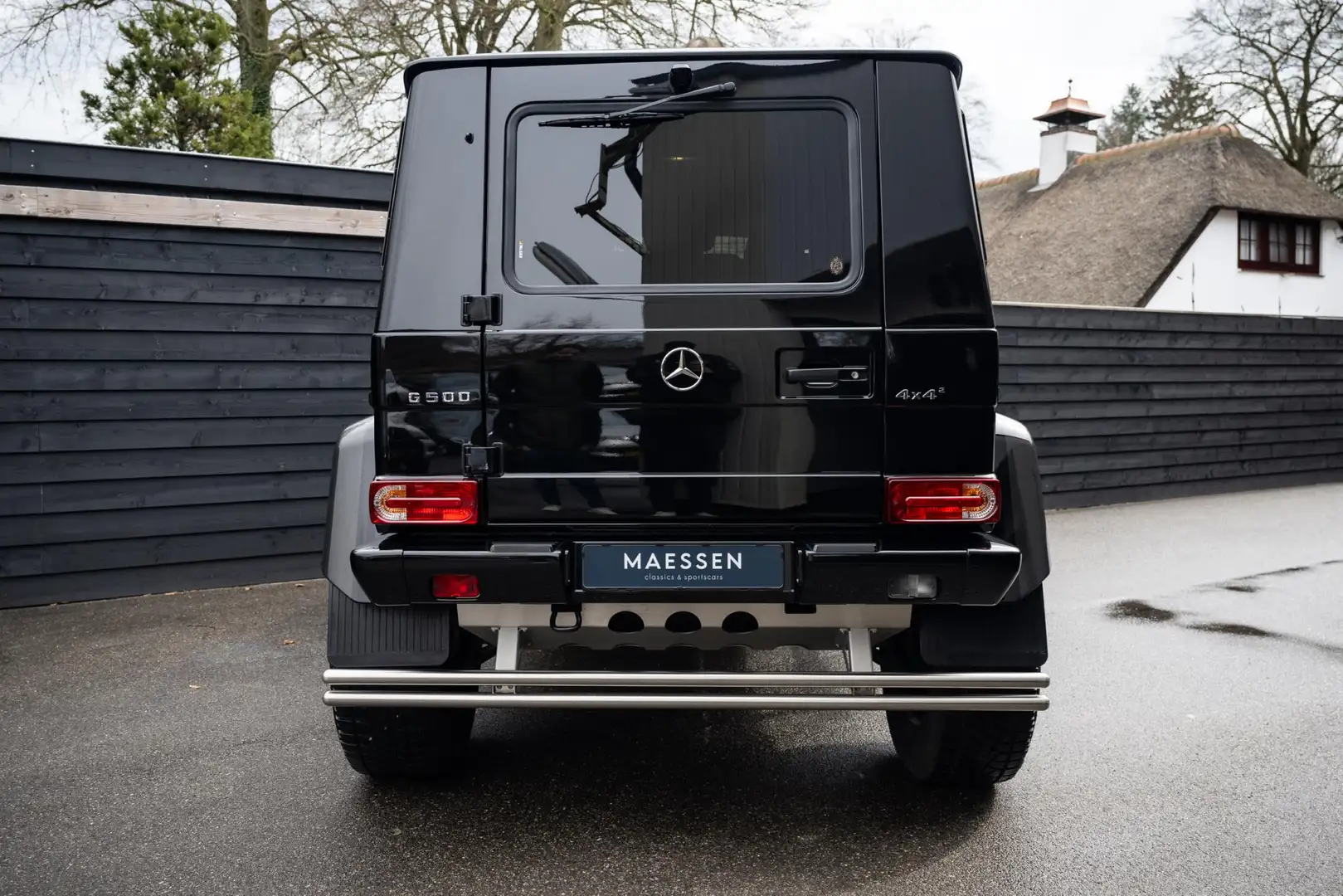Mercedes-Benz G 500 4X4² Nieuwstaat / Brabus klappenauspuff Black - 2